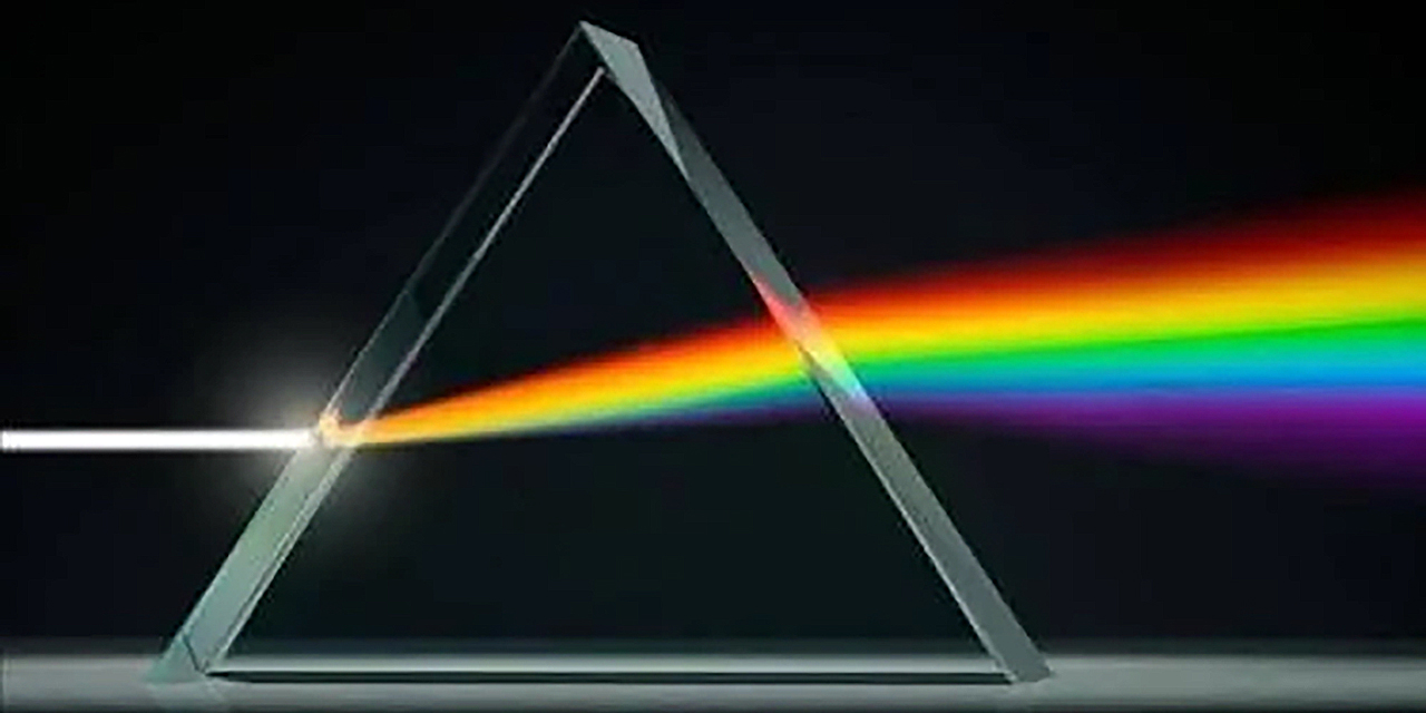 Rockpal | 光線經過三稜鏡後還原成七種不同波長顏色的色光_1